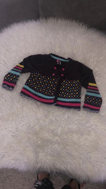 Gilet coloré 6 mois