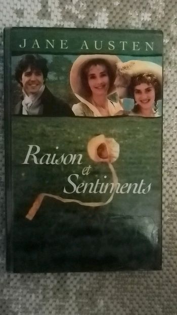 Livre Jane Austen " Raison et sentiments "