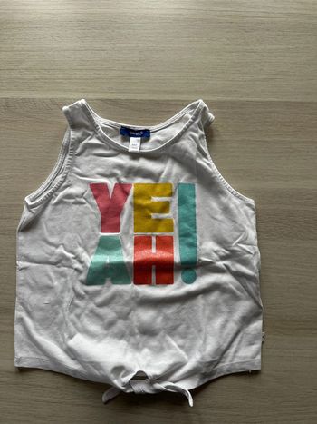 Débardeur taille 6 ans