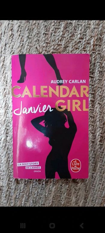 Livre calendar girl janvier
