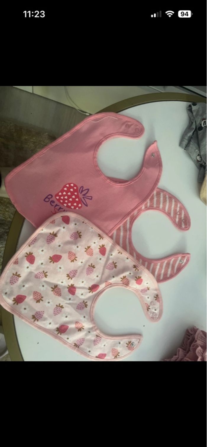 Lot bavoirs bébé - photo numéro 2