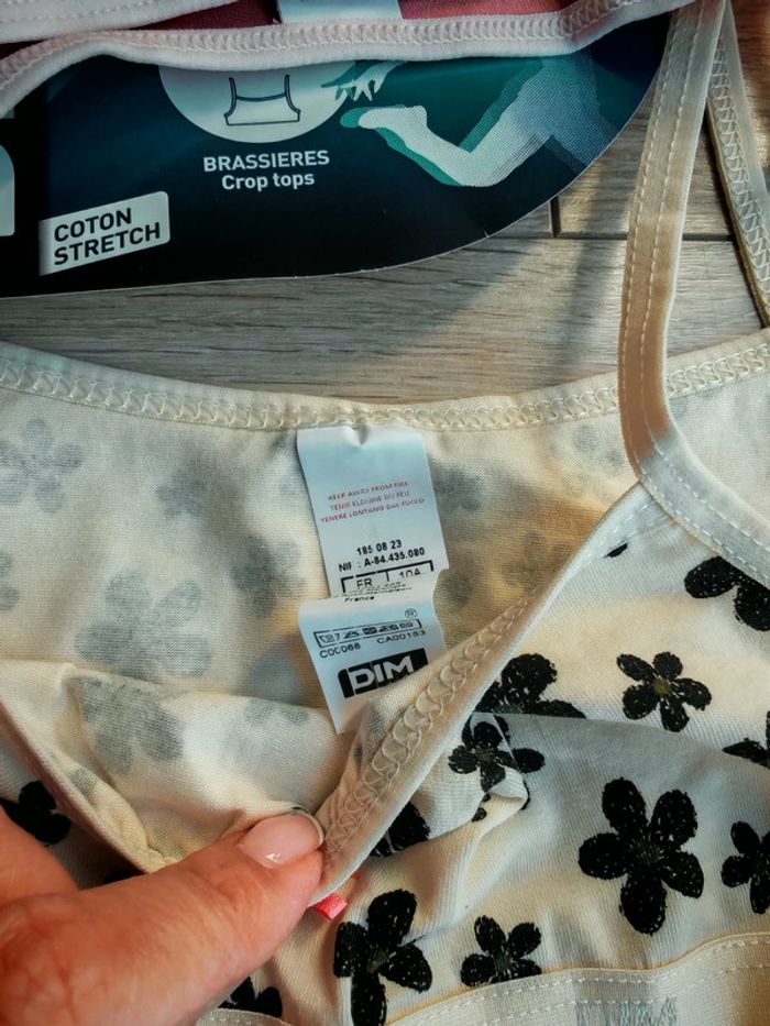 Lot de brassières dim 10 ans - photo numéro 3