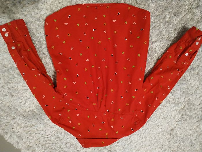 Chemise rouge 6 ans - photo numéro 3