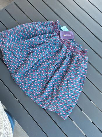 Jupe sergent major fleurs 11 ans