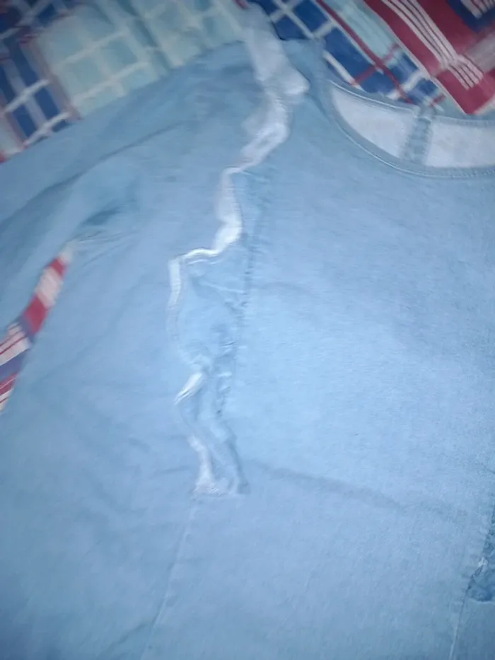 Blouse jean 12 ans - photo numéro 3
