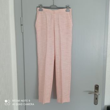 Pantalon abricot t34/36