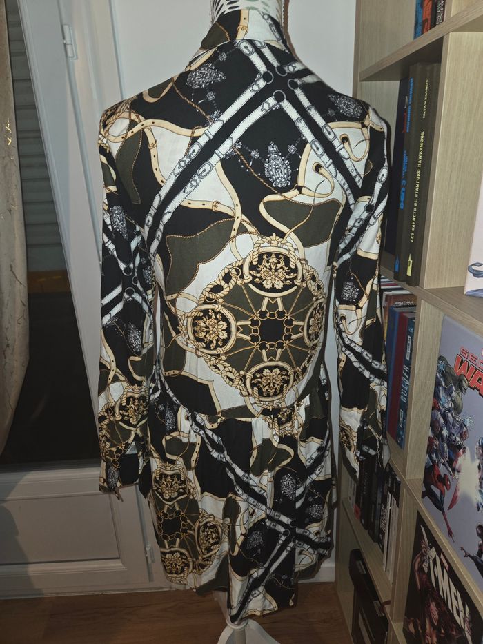 Robe chemise stradivarius taille S - photo numéro 4