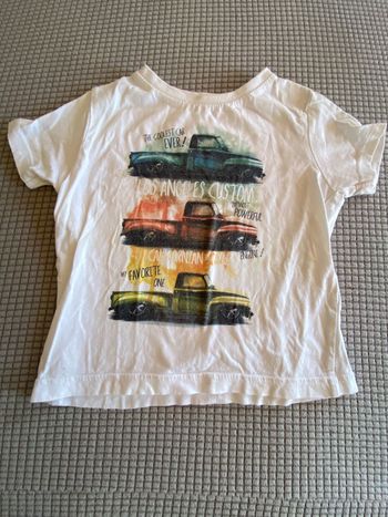 T-shirt voiture bébé garçon 24 mois
