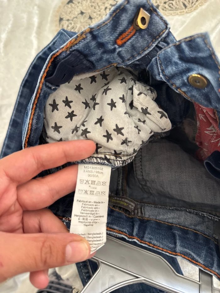 👖jeans - garçon - 3 ans orchestra - 98 cm - boy’s adventure - très bon état- 100%coton - photo numéro 14