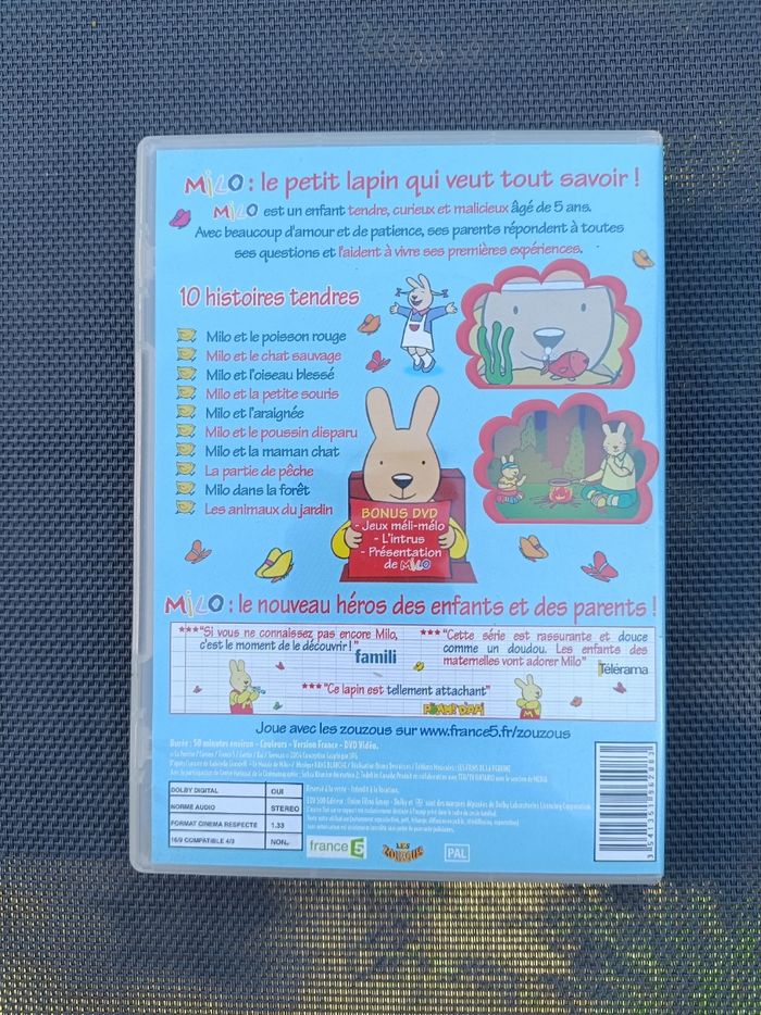DVD Milo et les animaux - photo numéro 2