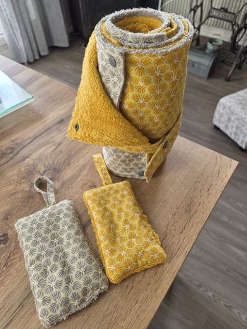 Rouleau essuie-tout fait main 