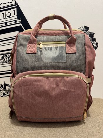 Sac à langer multifonction avec lit bébé intégré