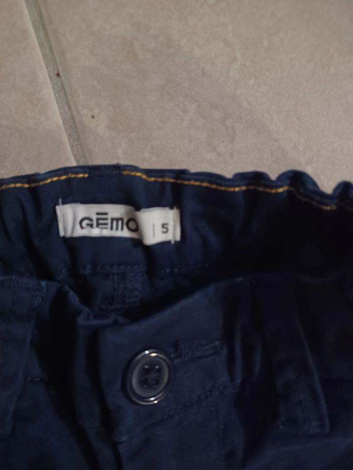 Short en toile de cérémonie Gémo - photo numéro 2