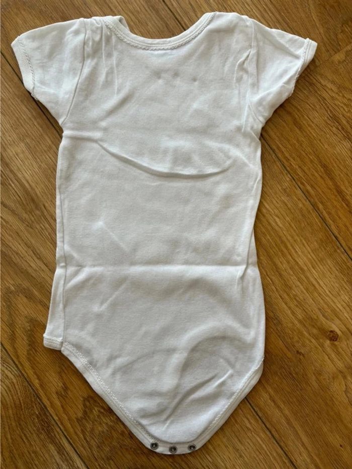 Lot de 5 bodies MC Petit Bateau 36M - photo numéro 4