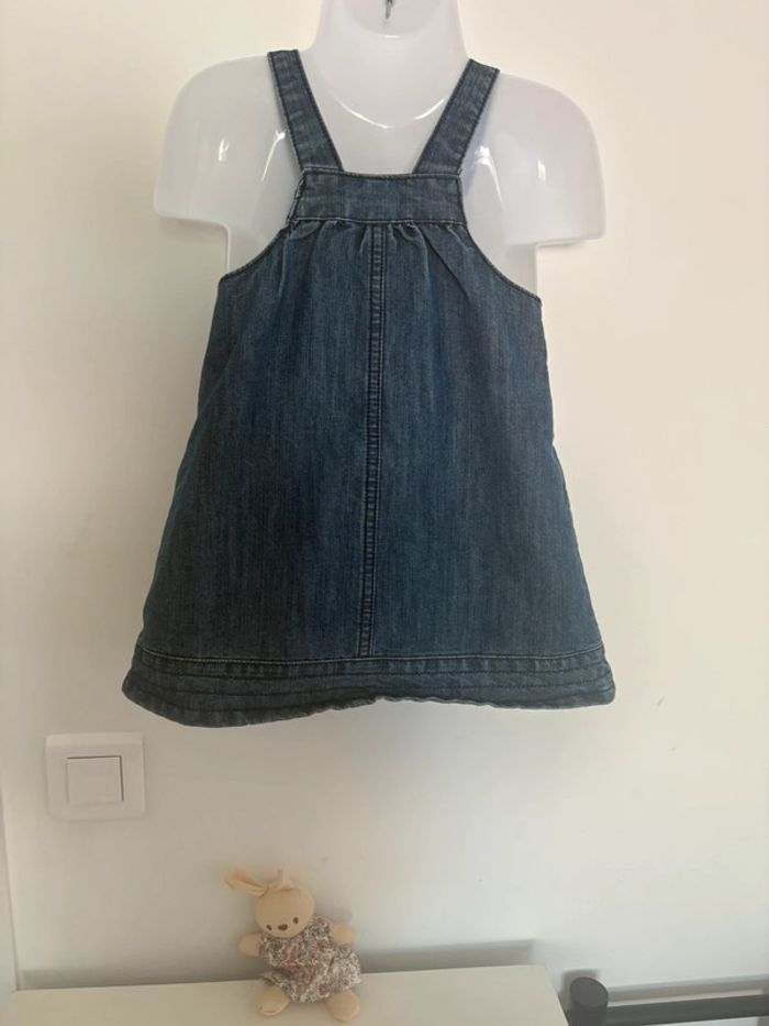 Robe en Jean Bleu DPAM – Taille 18 Mois - photo numéro 2