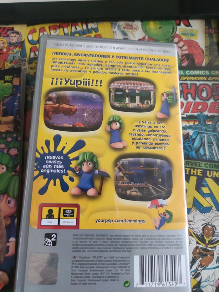 Les lemmings PSP - photo numéro 2