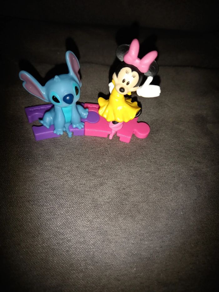 Jouer kinder lilo&stich et minni