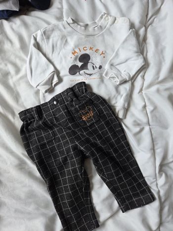 Ensemble Mickey 6 mois