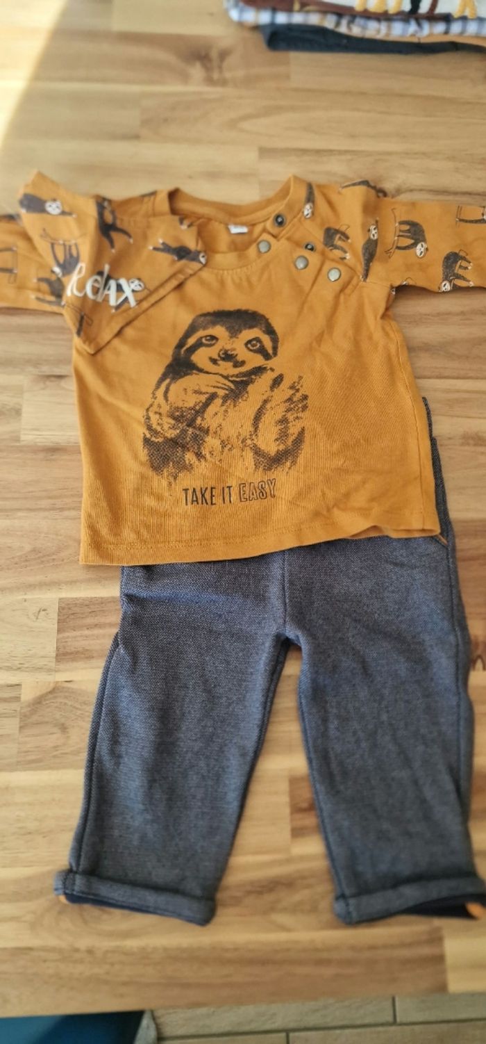 Ensemble bébé garçon 6 mois