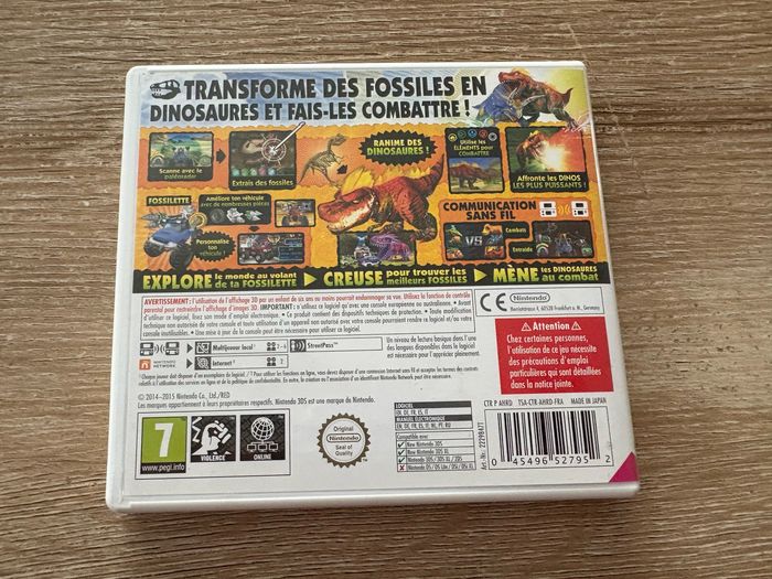 Fossil fighters frontiers nintendo 3ds - photo numéro 3