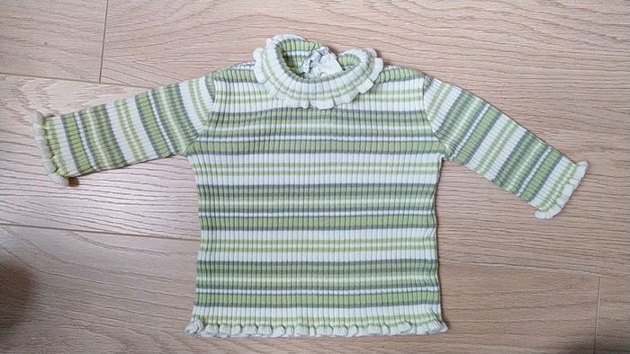 Pull hiver vert 6 mois