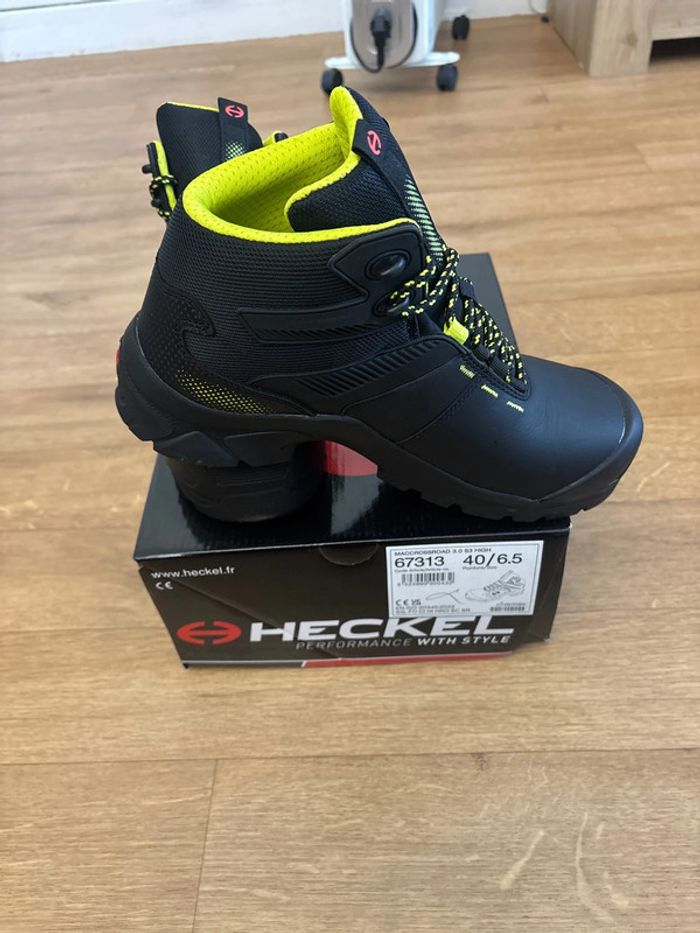 Chaussure de sécurité montante S3 MacCrossroad 3.0 High HECKEL 67313 taille 40 - photo numéro 11