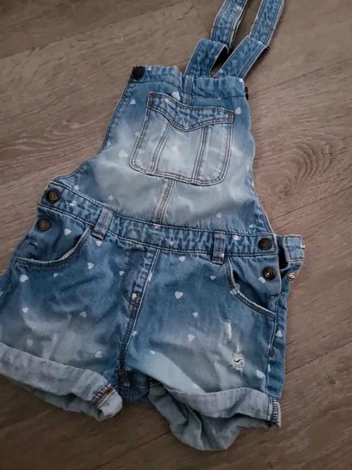 Salopette short 8 ans - photo numéro 2