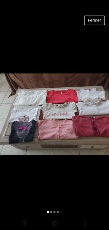 Lot de hauts pour petites filles. (10)