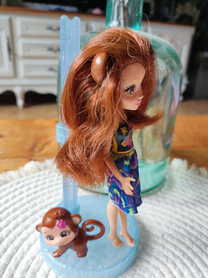 đ PoupĂ©e Enchantimals et son petit singe đ - photo numĂ©ro 4