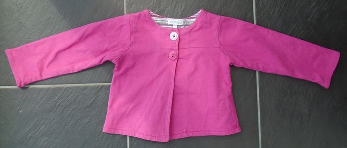 Joli gilet rose fuschia fille 18 mois (81 cm)