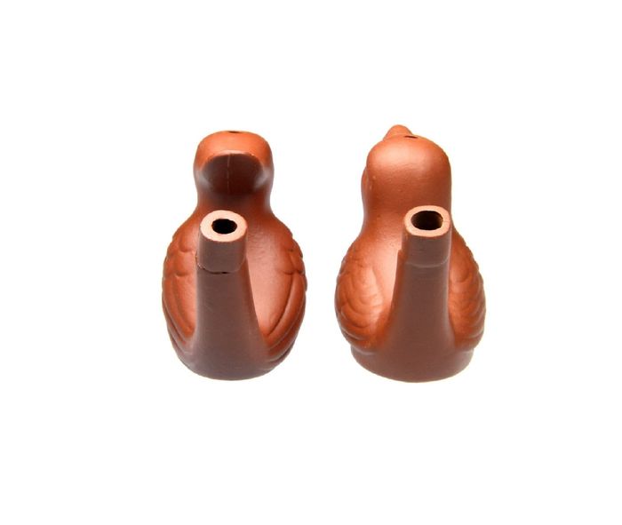 Lot de 2 sifflets à eau en argile, enfant à partir de 3 ans, GOKI - photo numéro 3