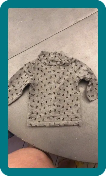 Teeshirt col montant