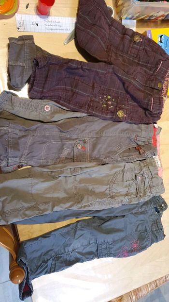 Lot 4 pantalons