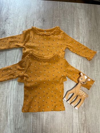 2 sous pulls fille 6 mois