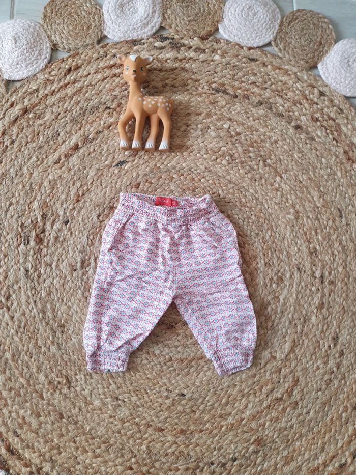 Pantalon fluide bébé fille 3 mois