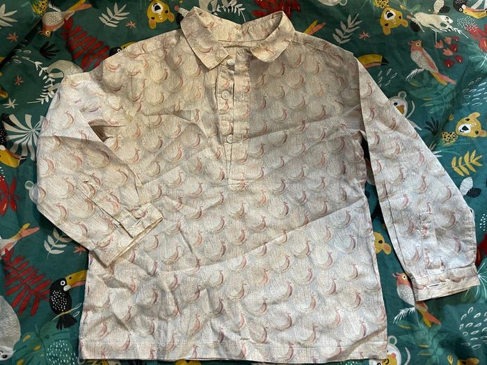 Chemise mi canesu liberty 36 mois