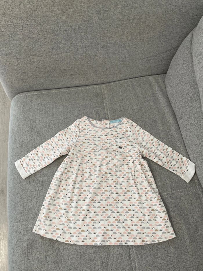 Robe manches longues 12 mois