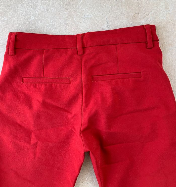 Pantalon chino rouge - photo numéro 6