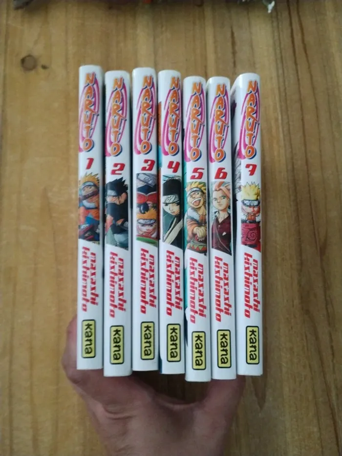Naruto - Tome 1 à 7 - Masashi Kishimoto - photo numéro 2