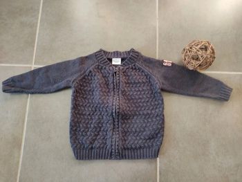 Gilet zippé TAO 2 ans