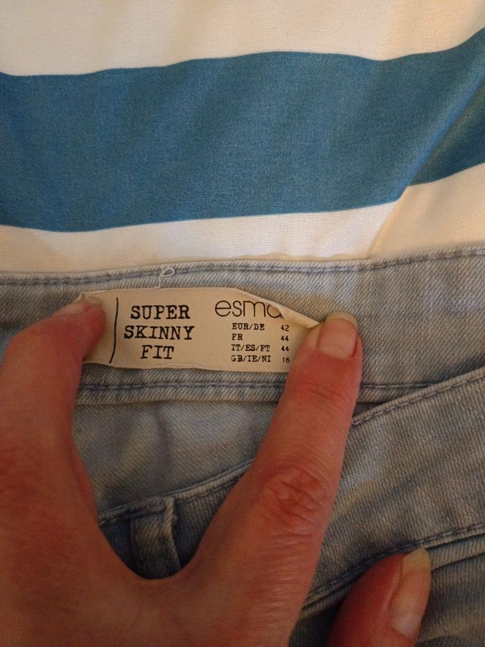 Jean troué super skinny fit femme 44 - photo numéro 5