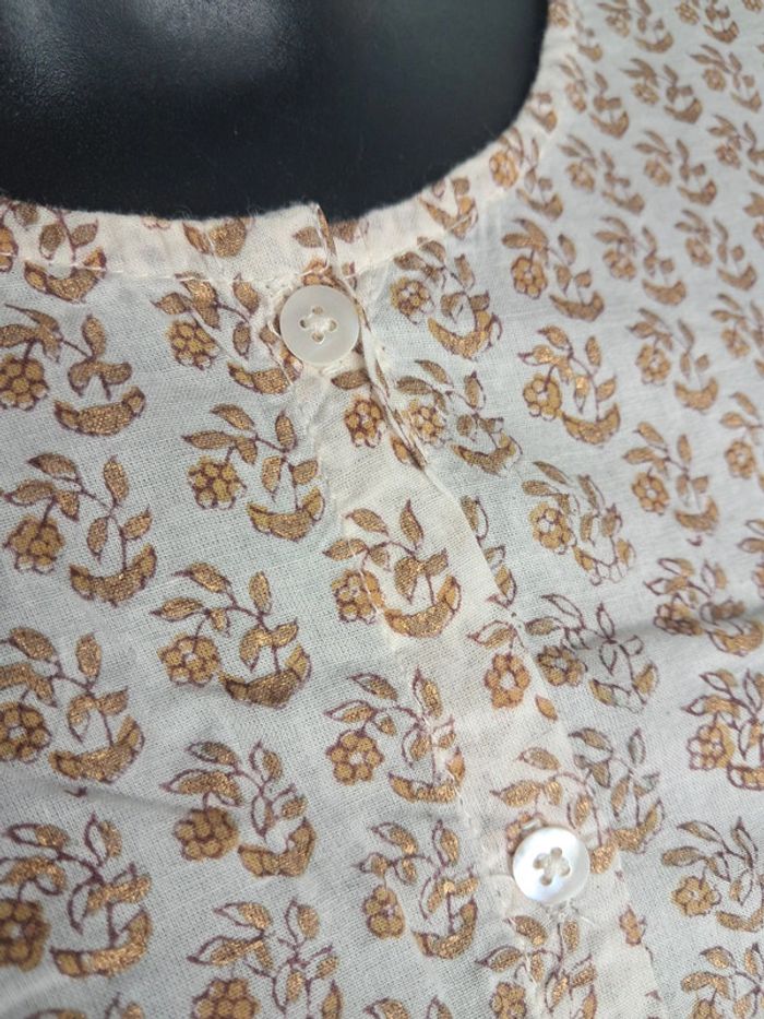 Emile et ida blouse été T.36/38/40 en tbe - photo numéro 4