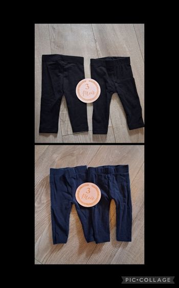 Lot de 4 leggings kiabi 3 mois