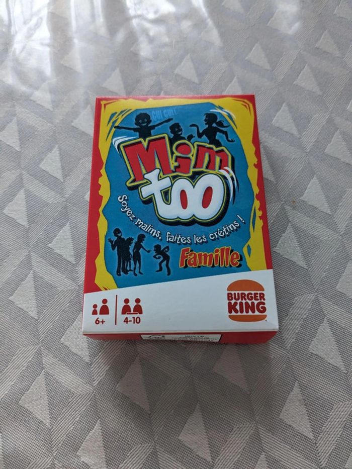 Jeu de cartes Mim too