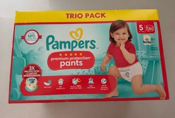 87 couches culottes Pampers premium taille 5