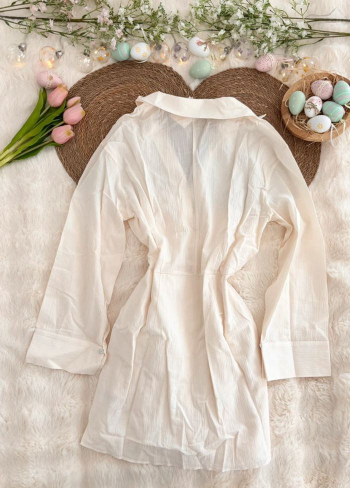 Robe écrue taille M H&M - photo numéro 5
