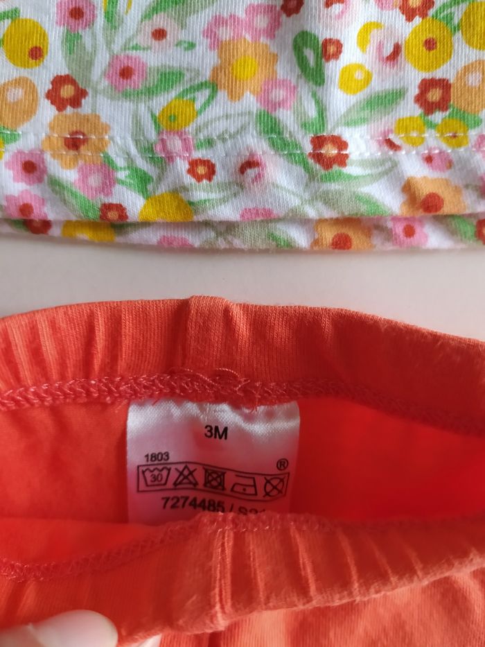 Ensemble fille 3 mois - photo numéro 2