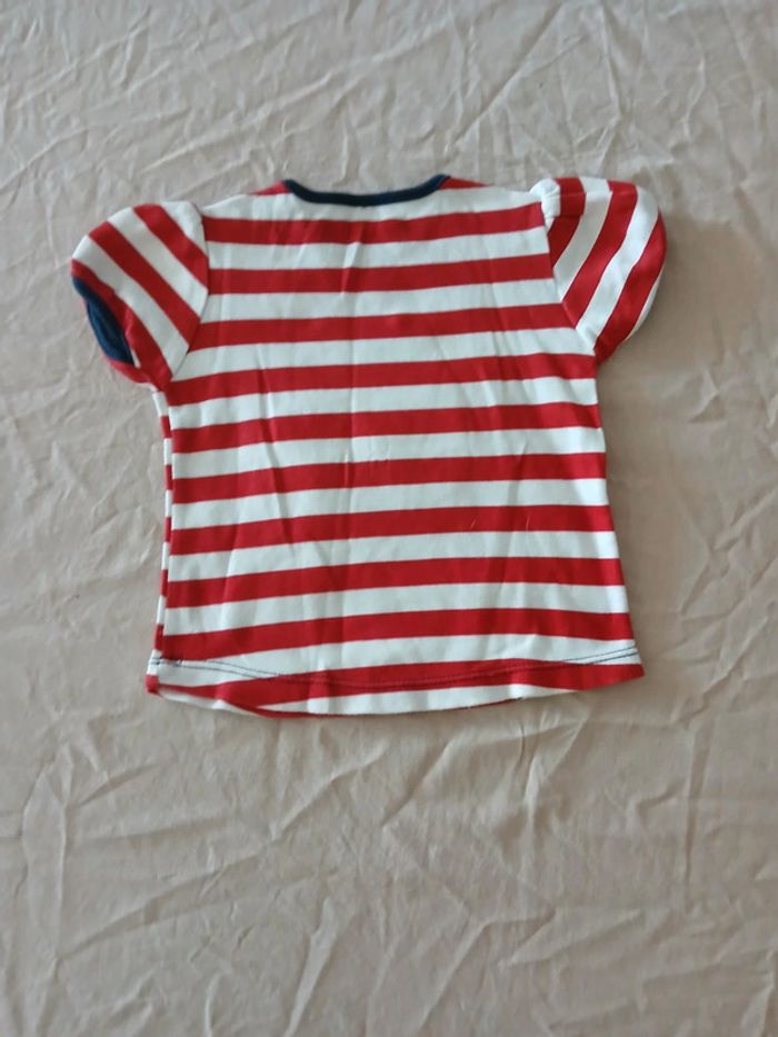 Tee-shirt manches courtes 6-9 mois - photo numéro 3