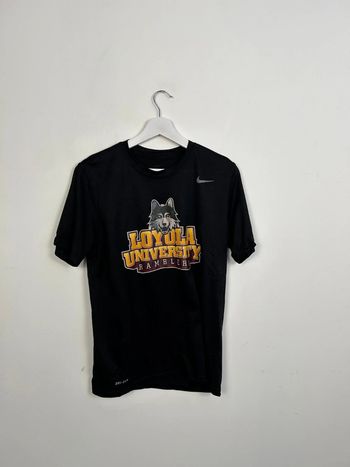 T-shirt Nike Dri-FIT Noir Homme M | Très Bon État | Sportwear Respirant | TN50