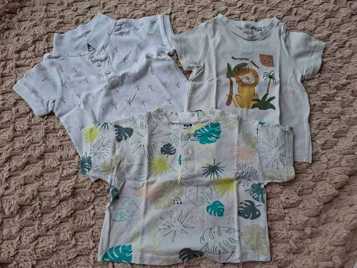 Tee-shirts Taille 9 mois - 71 cm Neuf